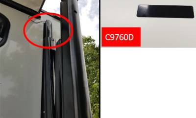 Carefree 12 volt awning cover (black)
