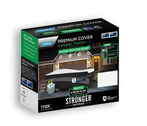 CAMCO TWO-TONE PREMIER CAMPER COVER 10' TO 12'