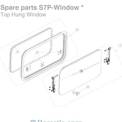 STRUTS TS S7P RO1 SEE NOTE FOR WINDOW SIZES