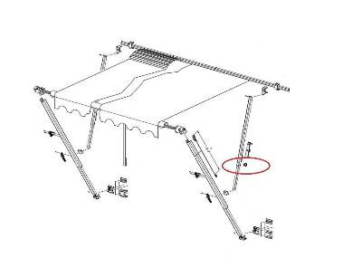 CAREFREE LOCKING KNOB - PAIR