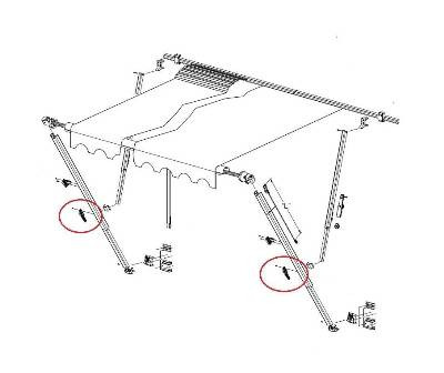 CAREFREE BLACK LIFT HANDLE