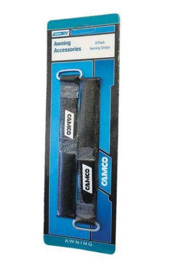 CAMCO AWNING HARDWARE STRAP. PACK OF 2.