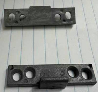 STRIKER PLATE AS 195 11mm 2009 GREY