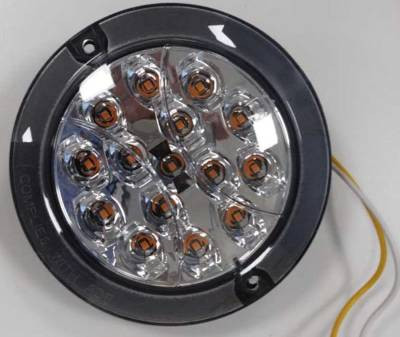 LIGHT ROUND LED REAR CLEAR STOP/TAIL(APG)