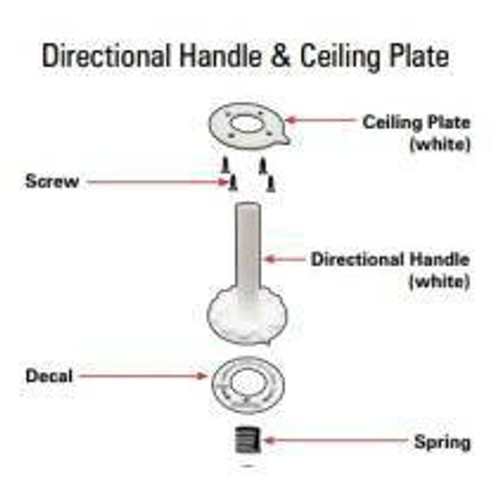 WINEGARD DIRECTIONAL HANDLE KIT WHITE RP-6300