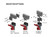 BOS370 700 STABILISER LEGS PAIR BOXED