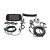 SPHERE CARAVAN REVERSING CAMERA KIT W/H 2 CONNECTOR BRACKETS AND BLACK CAMERA.BTK-CVKB