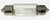 12 VOLT FESTOON GLOBE 10 WATT 11MMx36MM.