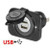 DUAL USB FLUSH MOUNT