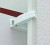 WHITE BAGGAGE DOOR CATCH. PACK OF 2. 441