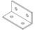 BRACKET - ALUM ANGLE WITH HOLES 20x20x42mm