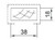 MOULD LP1 38X18 SQUARE AVIKIRA