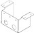 BRACKET T/S SIDE MOUNT BAYONET SINGLE