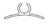 WHITE TRACK ROPE AWNING CONCAVE 4.3MT/LN