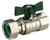 BALL VALVE SWIVEL NUT WATER FI 15MM