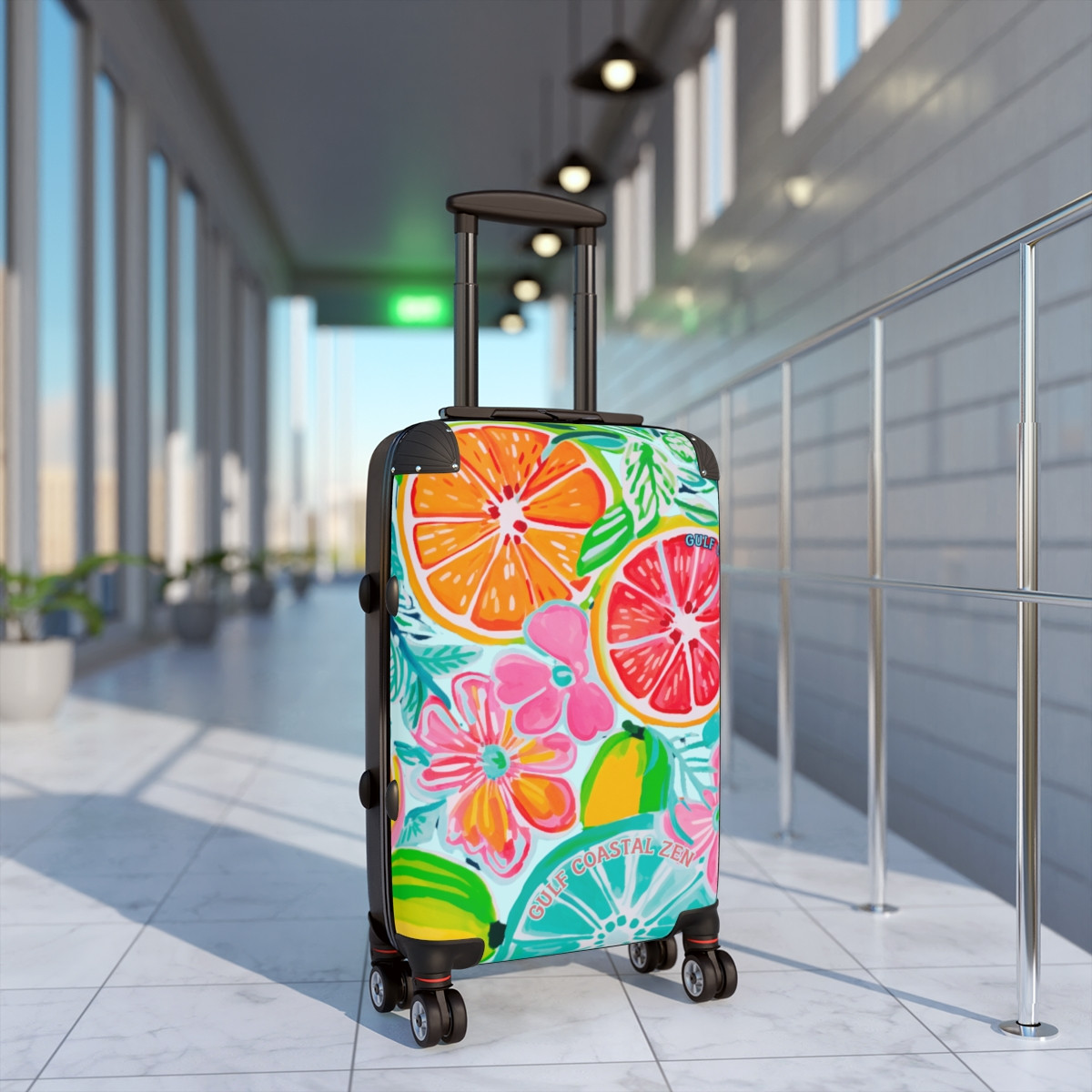 Gulf Coastal Zen Bright Fruit Luggage Individual Suitcase - Gulf