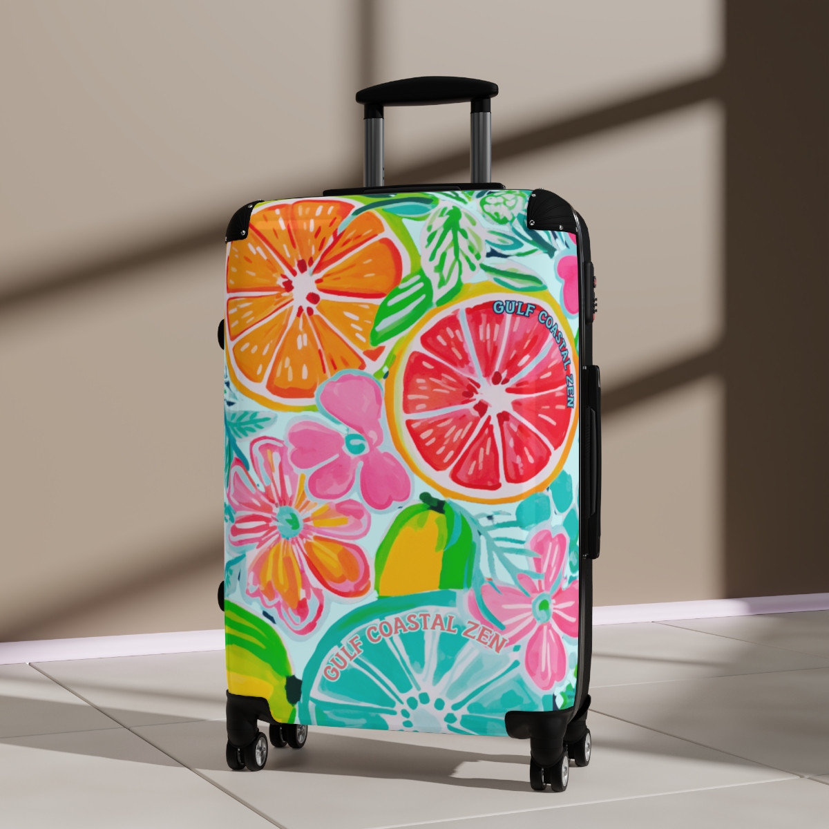 Gulf Coastal Zen Bright Fruit Luggage Individual Suitcase - Gulf