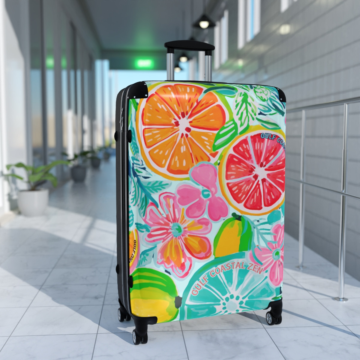 Gulf Coastal Zen Bright Fruit Luggage Individual Suitcase - Gulf