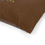 Gulf Coastal Zen Just be Zen Palm Tree Cozy Fleece Pet Bed Dark Brown