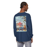 Big Foot Florida Man Camper RV Gulf Coastal Zen Forgotten Coast Florida Ocean Beach Adult Long Sleeve T-Shirt Comfort Colors