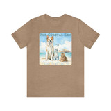 This is the Gang I want to be a Part of Pup Cats Dog Beach House Gulf Coastal Zen Beach Adult Unisex Short Sleeve T-Shirt 