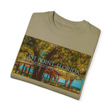 East Point Franklin County Florida Beach Park Gulf Coastal Zen Florida Comfort Colors Adult Crew Neck Short Sleeve T-Shirt