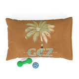 Gulf Coastal Zen Pretty Palm Cozy Fleece Pet Bed BR