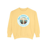 Gulf Coastal Zen Coastal Cats Adult Long Sleeve Garment-Dyed Sweatshirt