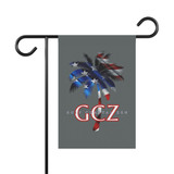 Gulf Coastal Zen Pretty Palm American Flag Garden & House Banner GMG