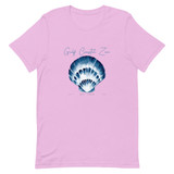 Gulf Coastal Zen Est Blue Clam Shell 2 T Shirt