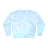 Gulf Coastal Zen Forgotten Coast Palm Tree Logo Tie-Dye Sweatshirt