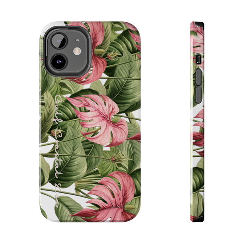 Monstera Tropical Plants Flowers Gulf Coastal Zen Beach Ocean Tough Phone Cases