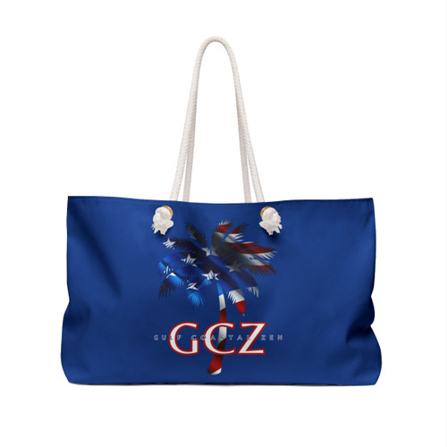 Gulf Coastal Zen American Flag Patriot Palm Weekender Bag NY Gulf Coastal Zen American Flag Patriot Palm Weekender Bag NY