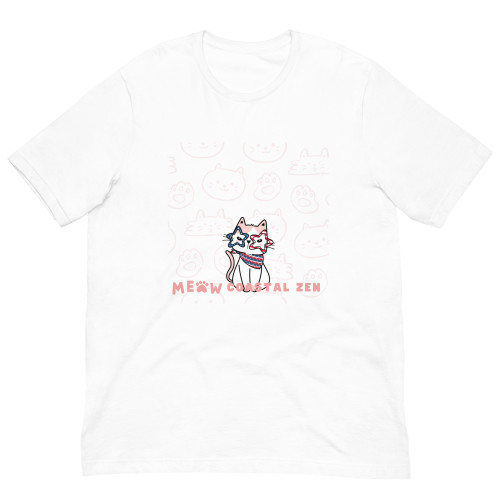 Gulf Coastal Zen  Meow Coastal Zen USA Kitty T Shirt