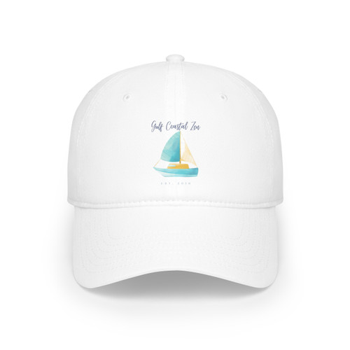 Gulf Coastal Zen Est for the Love of Sailing Low Profile Baseball Cap