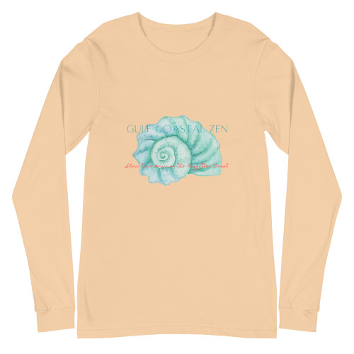 GCZ Shell Slow Time Down on the Forgotten Coast Long Sleeve Tee