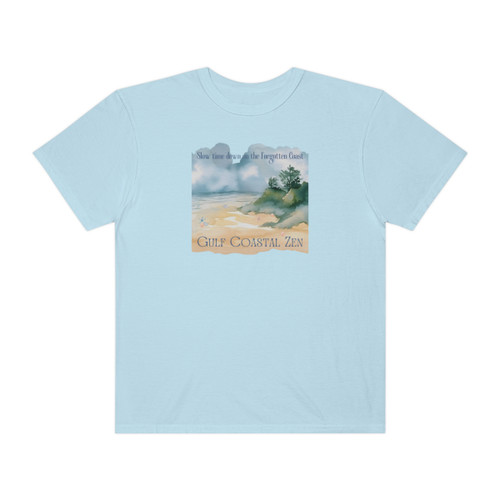 Gulf Coastal Zen Forgotten Coast Edge of the Beach T-shirt Sea Waves T-Shirt