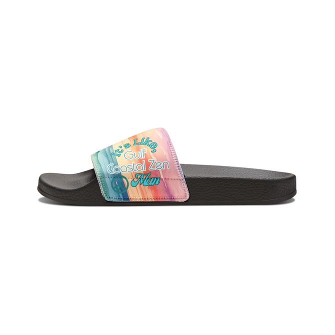 It's like Gulf Coastal Zen Man Sunset Forever Women's Removable - Strap Slides