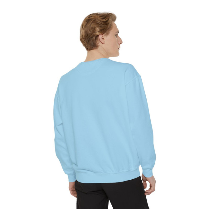 Gulf Coastal Zen GROOVY Geo Adult Long Sleeve Garment-Dyed Sweatshirt