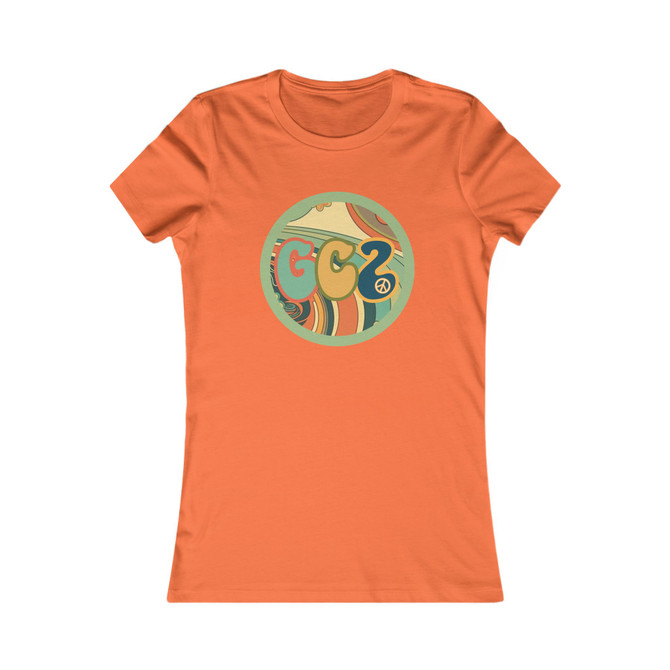 Gulf Coastal Zen GCZ Retro Logo Women's Fitted Tee