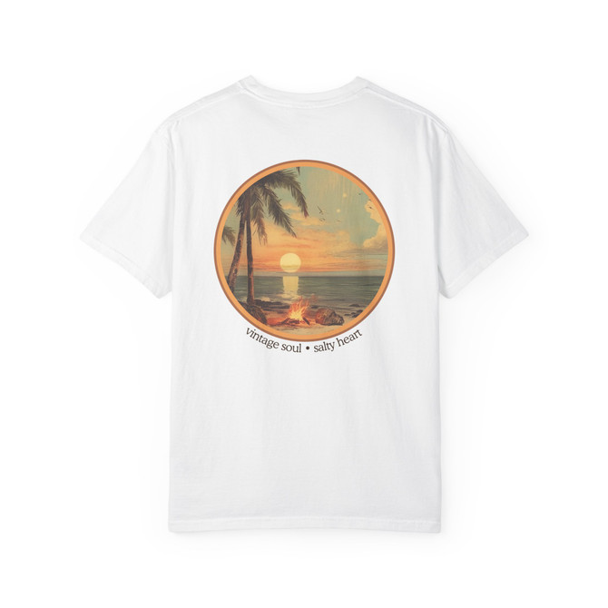 Vintage Soul Salty Heart | Zen X Coastal™| Comfort Colors® Tee