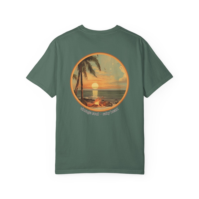 Vintage Soul Salty Heart | Zen X Coastal™| Comfort Colors® Tee