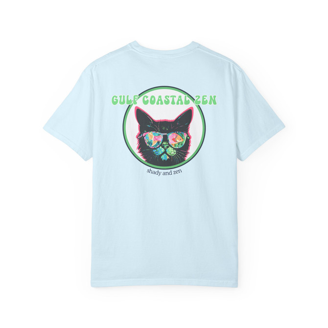 Shady and Zen | Zen X Coastal™| Comfort Colors® Tee