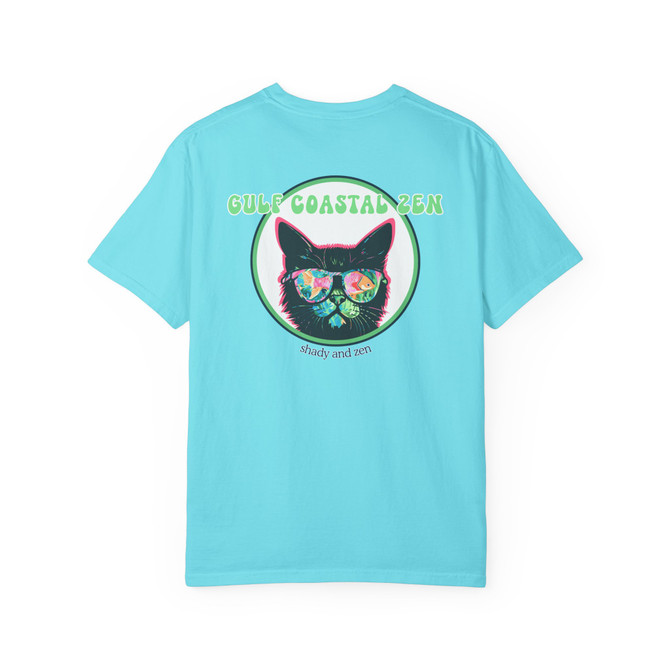 Shady and Zen | Zen X Coastal™| Comfort Colors® Tee