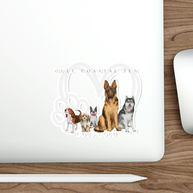 Pup Coastal Zen GS Gang Logo Vinyl Decal