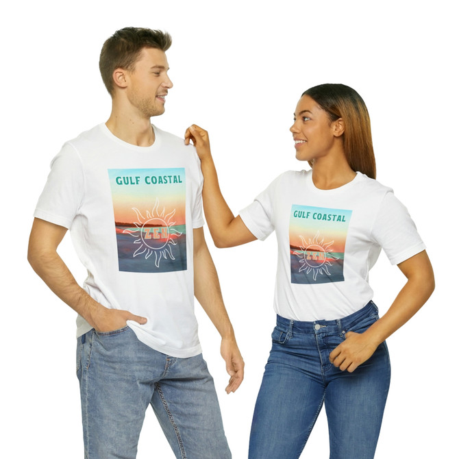 Gulf Coastal Zen Forgotten Coast Carrabelle Beach Florida Sunset Beach T- Shirt