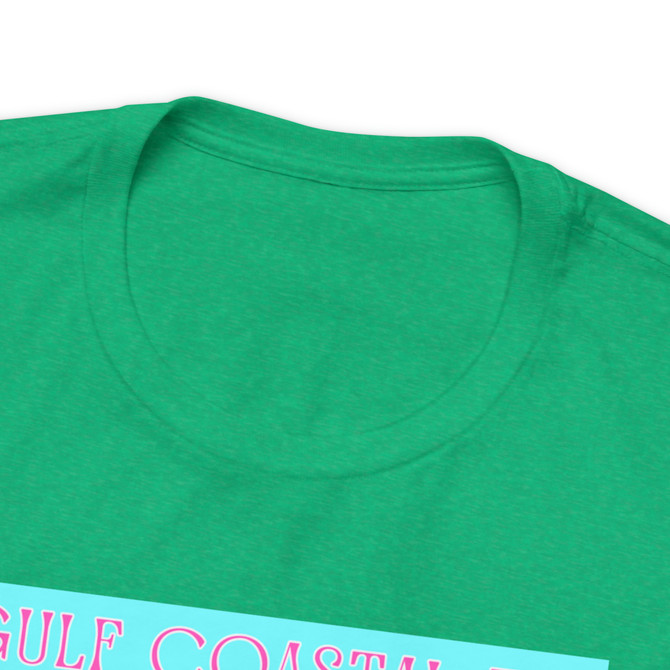Gulf Coastal Zen Forgotten Coast Florida Waves Sand Sea Gulls Adventure Begins Ocean Beach T-Shirt Aqua