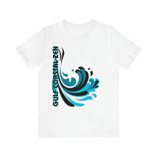 Gulf Coastal Zen Forgotten Coast Waves Sea Ocean Tee