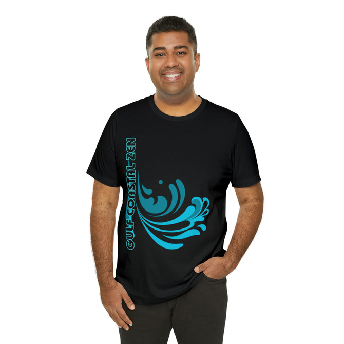 Gulf Coastal Zen Forgotten Coast Waves Sea Ocean Tee