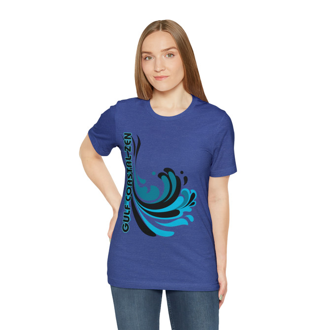 Gulf Coastal Zen Forgotten Coast Waves Sea Ocean Tee